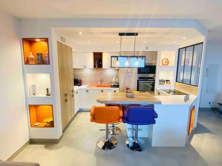 Luxueux T3 Piscine Et Vue Somptueuse Lejlighed Sète Eksteriør billede